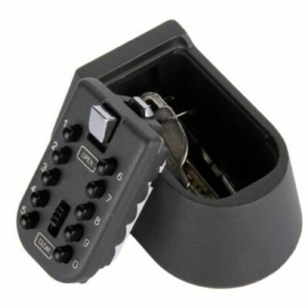 Outdoor Wall Mount Spare Key Safe Box Lock Holder Water Weather Proof