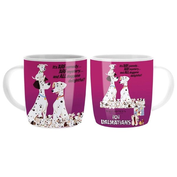 Disney 101 Dalmations Classic 400mL Barrel Coffee Mug Cup