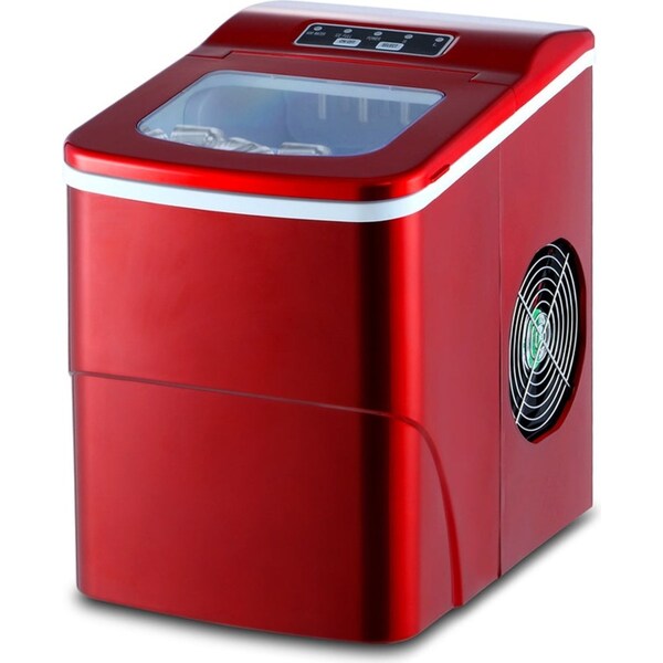 Portable Quick Ice Cube Maker 2L - Red
