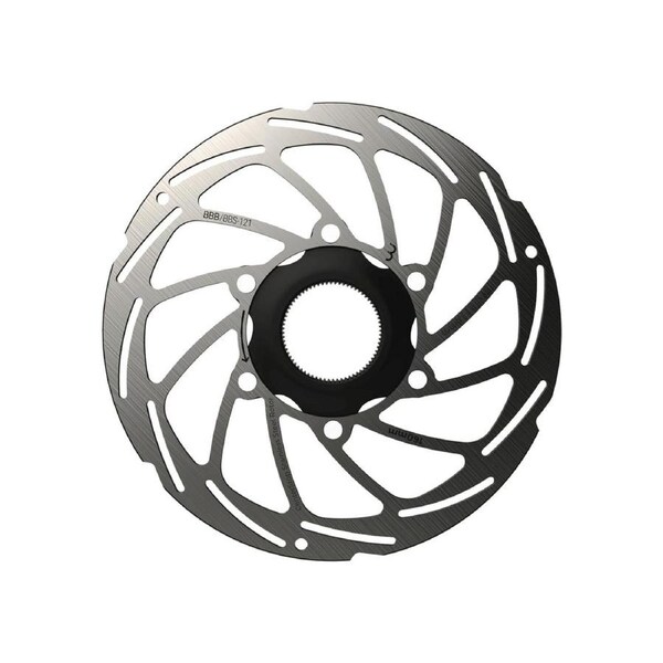 BBB Cycling Discbrake Rotor Centerstop Silver 160mm - Silver Size Centre Lock