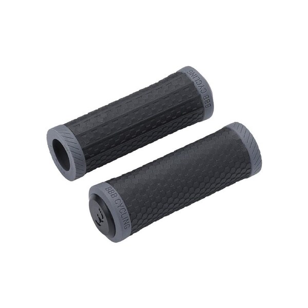 BBB Cycling Viper Grips Black/Grey 92mm - Black/Grey Size 92mm