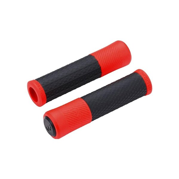 BBB Cycling Viper Grips Black/Red 130mm - Black/Red Size 130mm