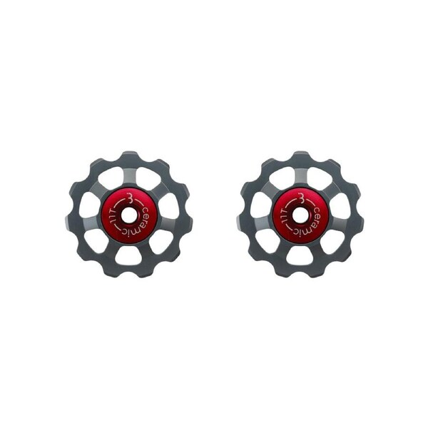 BBB Cycling Aluboys 11T Ceramic Grey Anodized - Grey Size 11t