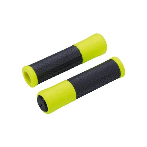 BBB Cycling Viper Grips Black/Neon 130mm - Black/Fluro Yellow Size 130mm