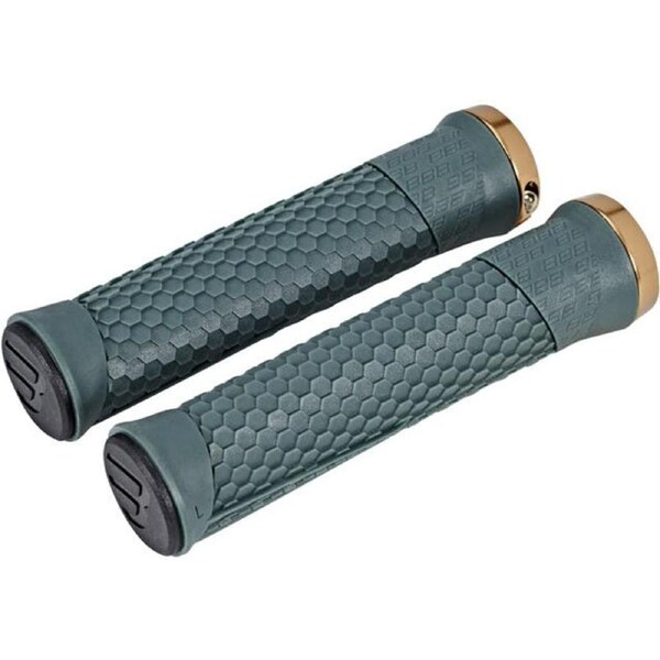 BBB Cycling Python Grips 142Mm Moss Green/Lockring Copper - Green Size 142mm
