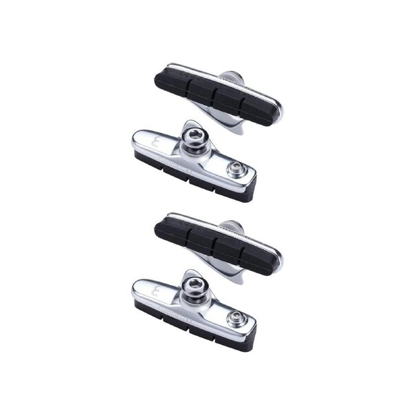 BBB Cycling Road Cartridge Brake Pads - Triple Col (2 Pairs) - Size Rubber