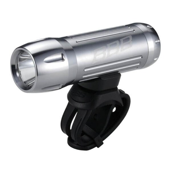 BBB Cycling Highbeam Headlight 2W Led Silver - Silver Size 1-Cell Battery