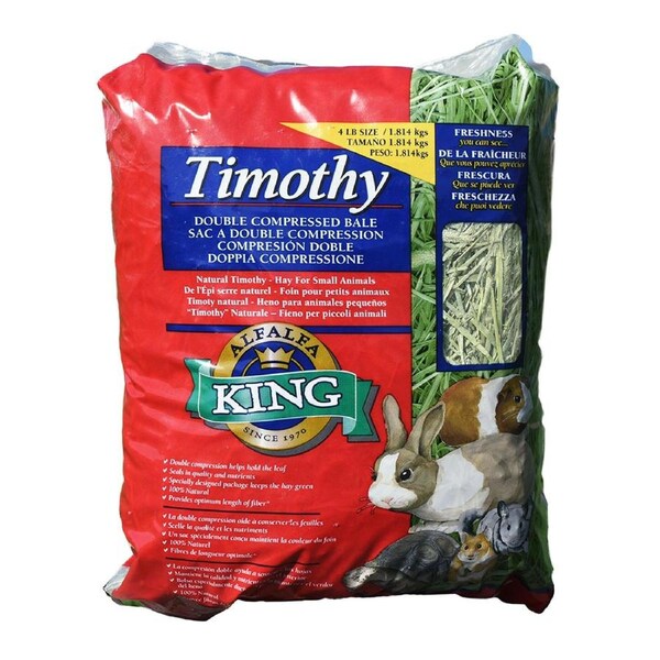 Timothy Hay 1.8kg Small Animal Food & Treat by Alfalfa King