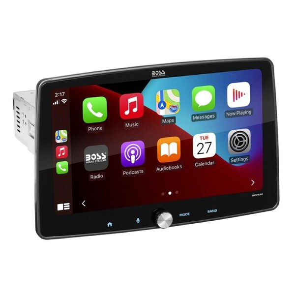 Boss Audio BCPA10 10.1" Single DIN Apple CarPlay & Android Auto Car