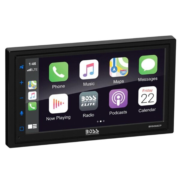 Boss Audio Elite BV800ACP 6.75" Apple CarPlay Android Auto Mechless