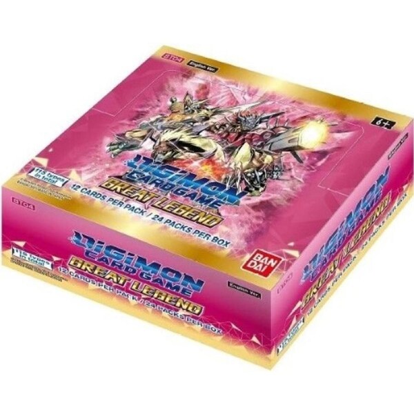 Digimon Card Game Series 04 Great Legend BT04 Booster Display