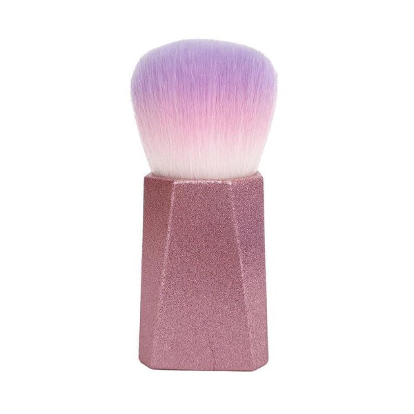 Cleaning Soft Nail Dust Brush Remover SNS Gelish Dip Dipping Powder Square Pink