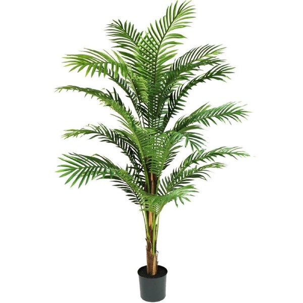 Glamorous Fusion Phoenix Palm Tree Artificial Fake Plant Decorative 183cm In Pot - Green