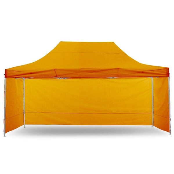 Gazebo Tent Marquee 3x4.5m PopUp Outdoor Wallaroo Orange