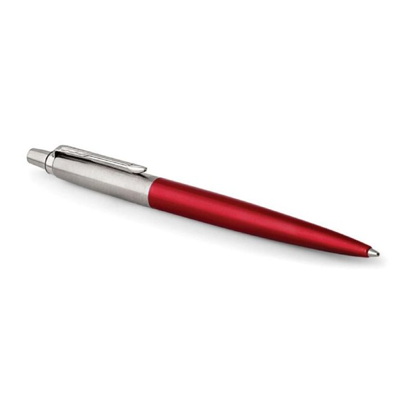 PARKER Jotter Ballpoint Pen - Kensington Red with Chrome Trim