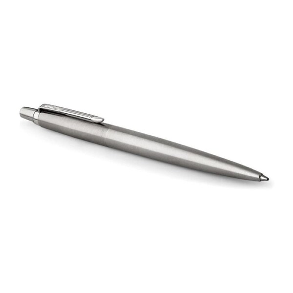 PARKER Jotter Ballpoint Pen - Stainless Steel with Chrome Trim