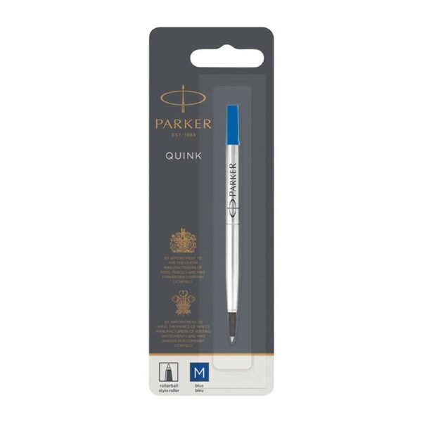 PARKER Rollerball Refill - Medium Blue