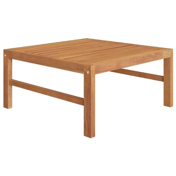 Garden Table 63x63x30 cm Solid Teak Wood vidaXL