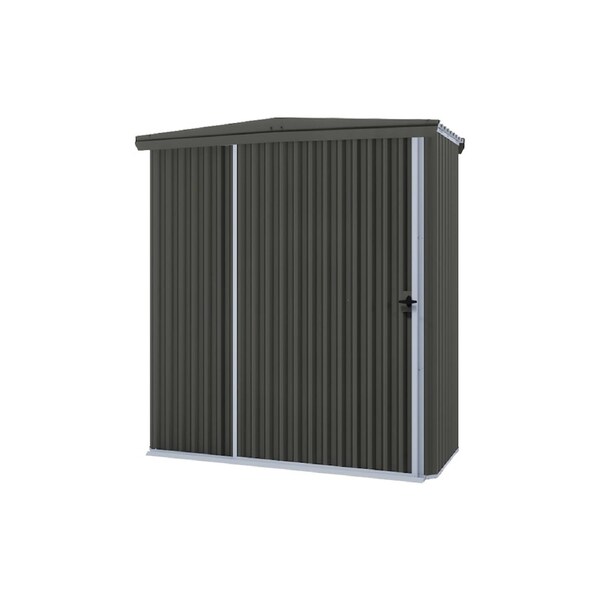 Stratco Handi-Mate Sliding Door Shed Slate Grey / HM01 1.86m Wide x 0.85m Deep x 1.90m High