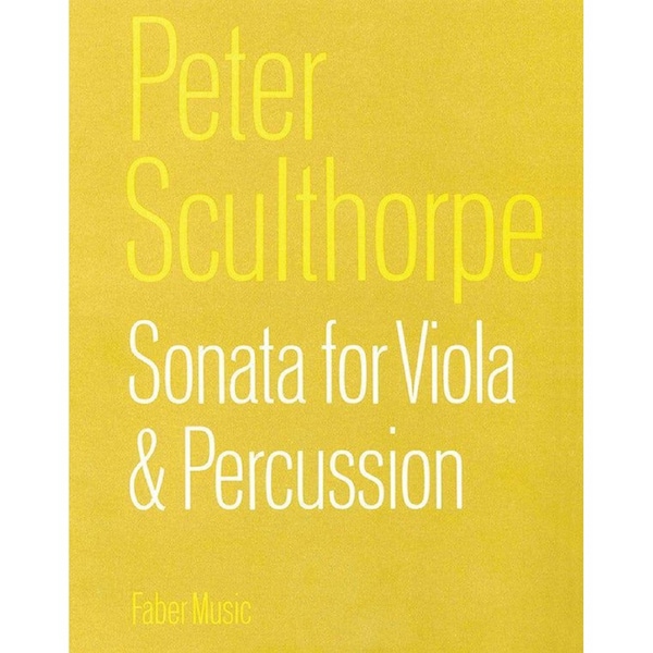 Sonata for Viola and Percussion Sheet Music