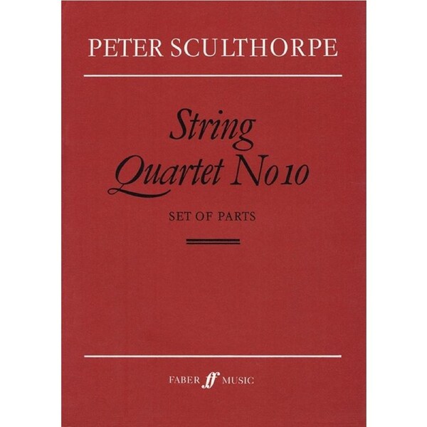 String Quartet No 10 Parts