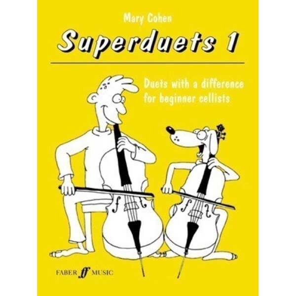 Superduets Book 1 for Cello - Beginner Duets for Cello Players