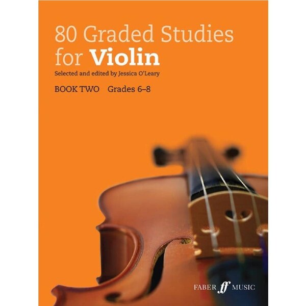 80 Graded Studies for Violin Book 2 - Grades 6-8