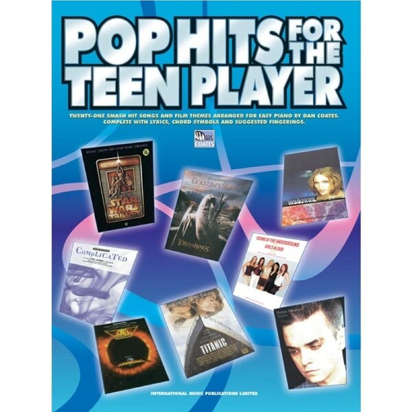 Pop Hits For The Teen Player Piano/Voice