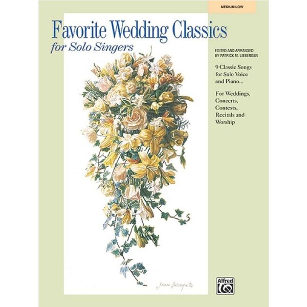 Favourite Wedding Classics Med Low Book