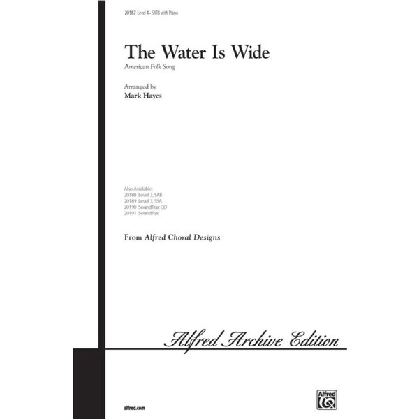 Water Is Wide SATB Level 4