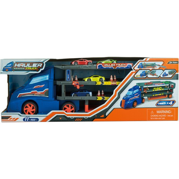 Hauler Truck With 4 Cars Each