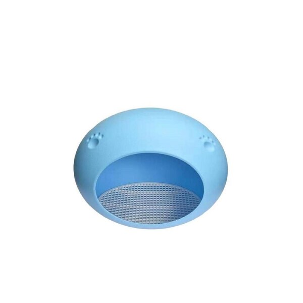 YES4PETS Medium Cave Cat Kitten Box Igloo Cat Bed House Dog Puppy House-Blue