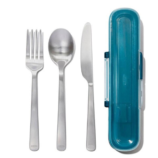OXO Good Grips Prep and Go 3 Piece Stainless Steel Cutlery Set