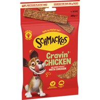 Schmackos Strapz Dog Treats With Chicken
