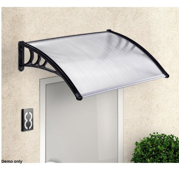 Home Window Door Awning Canopy Outdoor Front Cover House Shade 120x100cm