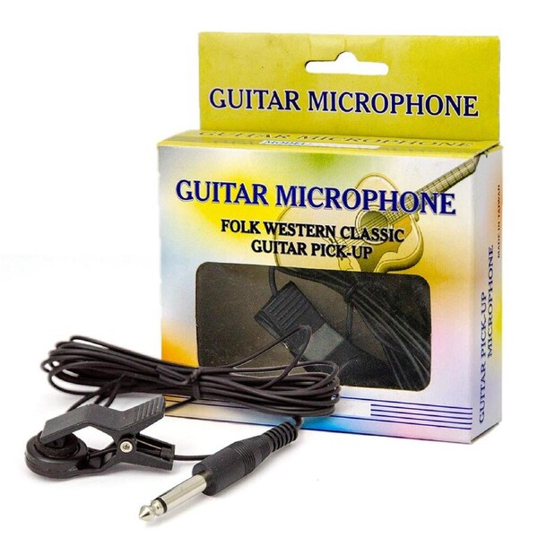 Guitar Pickup Spring Clamp with Lead