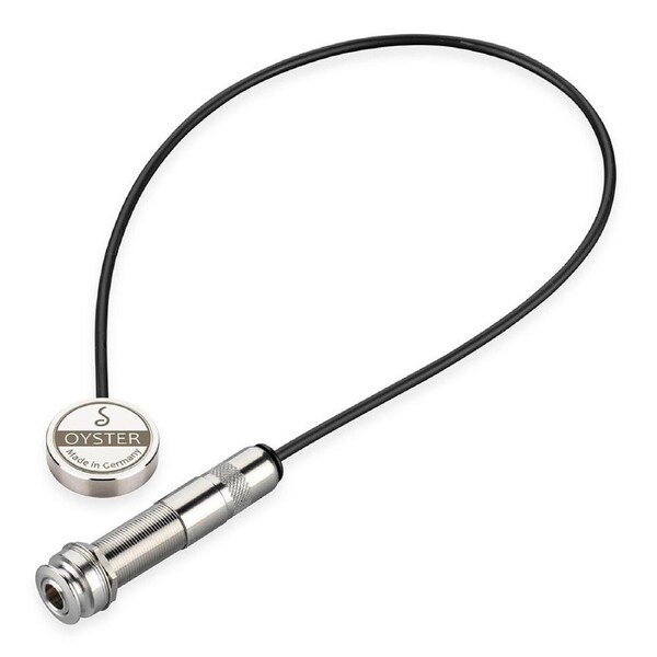 Schaller Oyster S/S Single Bug Pickup with Socket Nickel 16050101