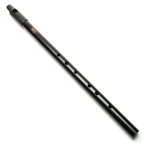Howard Low D Whistle Black with Case