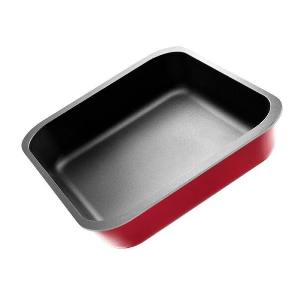 Bessemer Non Stick Roaster 40X34X8cm - Red