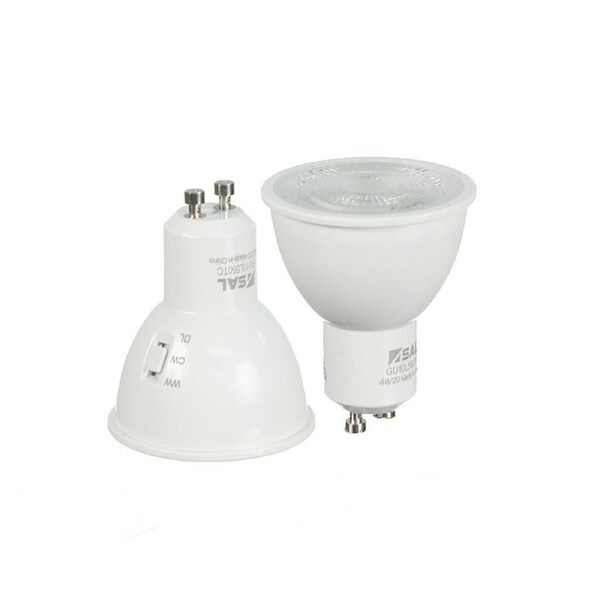 SAL GU10L550TC - Non-dimmable 6W - 240V - GU10 LED - Tri Colour 3K/4K/6K