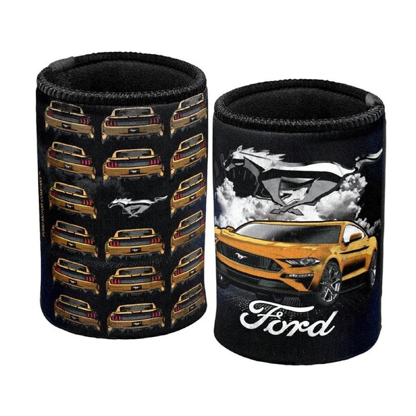 Ford Mustang Pony Can Cooler Stubby Holder