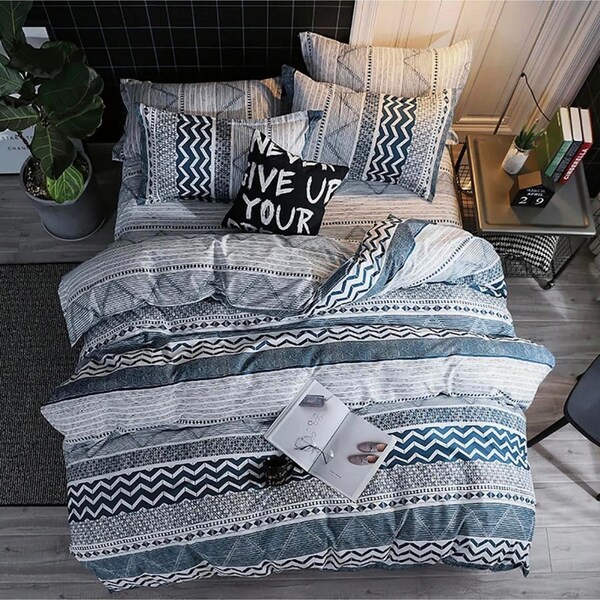 Dennings Queen Size Quilt/Doona/Duvet Cover Set M426