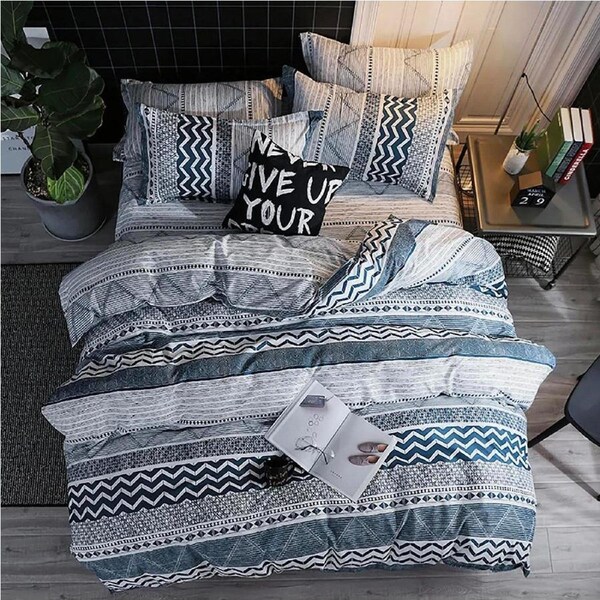 Dennings Super King Size Quilt/Doona/Duvet Cover Set M426