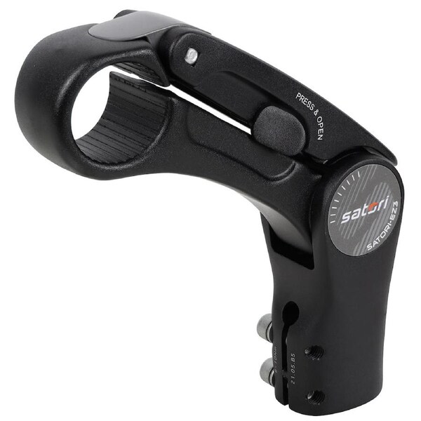 SATORI EZ3 AHS Bike Bicycle Riser Extension Tool-less 0-80 Degree Adjustable Stem 31.8mm x 110mm Height 75mm for 1-1/8" Fork