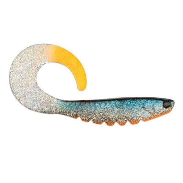 8 Inch Storm RIP Curly Tail Soft Plastic Fishing Lure - Rusty Herring