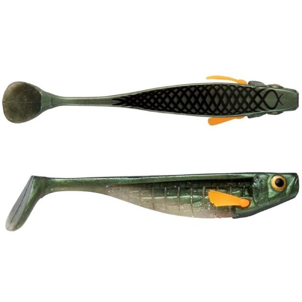 18cm Storm RIP T-Bone Soft Shad Lure With Multi Depth Screw - Olive Herring