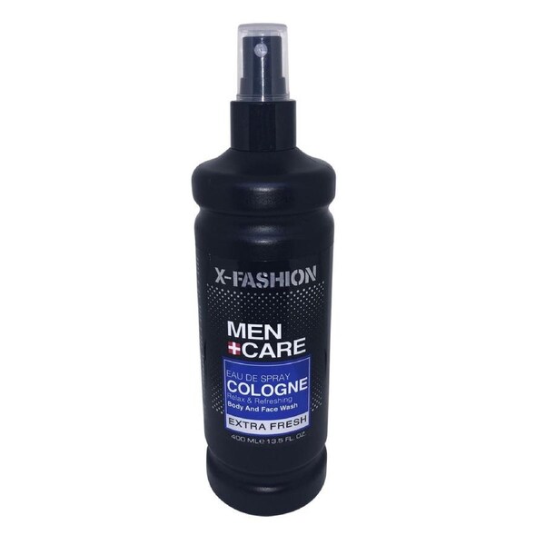 X-Fashion Men Care Eau De Spray Cologne Extra Fresh 400ml