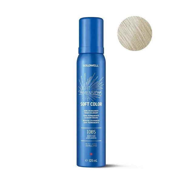 Goldwell Light Dimensions Soft Color Mousse 10BS Beige Silver 100g