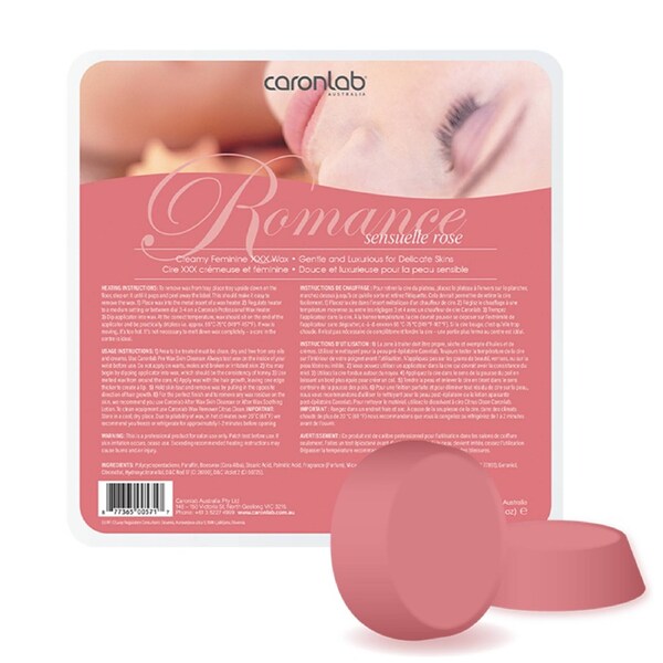 Caronlab Romance Sensuelle Rose Hard Wax - 500g