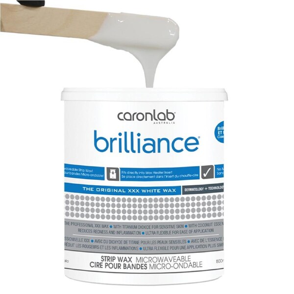 Caronlab Brilliance Strip Wax Microwaveable 800g